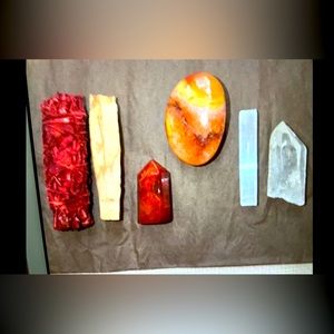 Carnelian bundle | dragons blood spiritual bundle